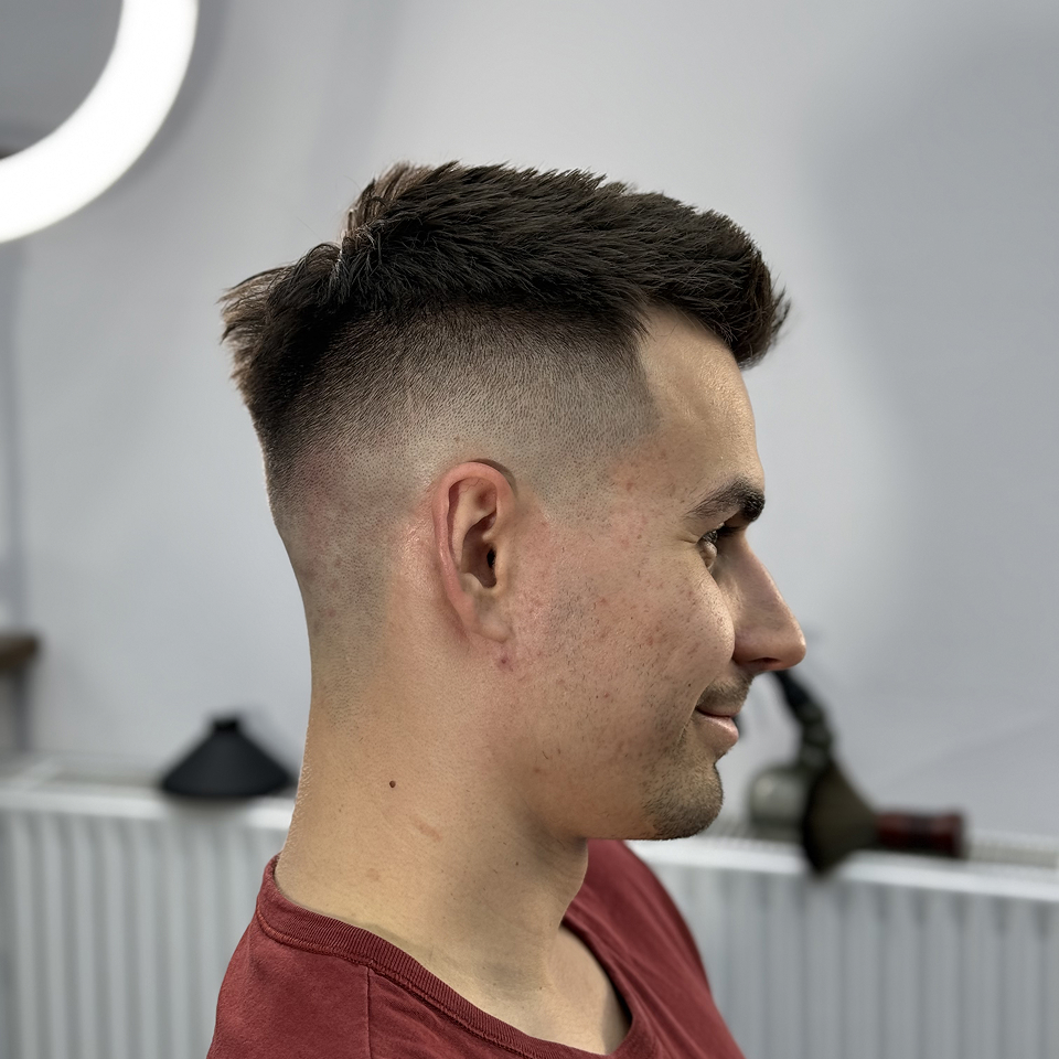 Zdjęcie portfolio Profesjonalnego barber poznań Black Wing Bohdana Chornyi